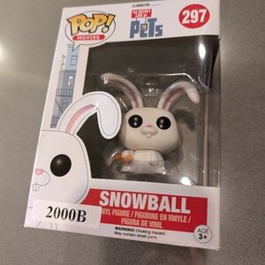 Funko Movies: The Secret Life of Pets - Snowball Vinyl Figure